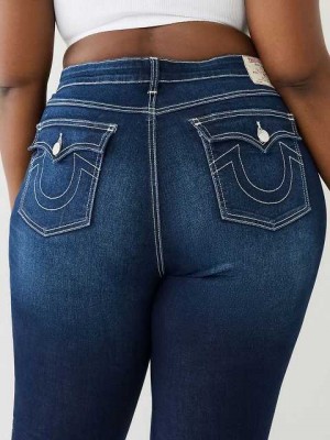 Jeans Skinny True Religion Halle Hr Sn Flap Mujer Azul Marino | Colombia-OMUNFTS23