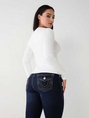Jeans Skinny True Religion Halle Mujer Azul Marino | Colombia-AJSVMNH89