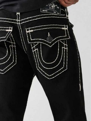 Jeans Skinny True Religion Ricky Super T Hombre Negras | Colombia-PSALCRQ42