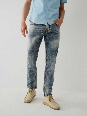 Jeans Skinny True Religion Rocco 32" Hombre Azules | Colombia-YVMRDZU84