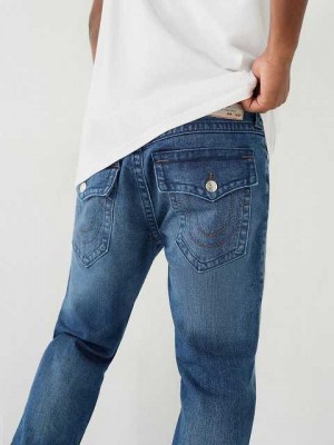 Jeans Skinny True Religion Rocco 32" Hombre Azules | Colombia-CGIVALS15