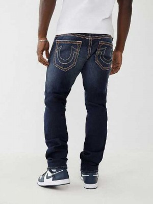 Jeans Skinny True Religion Rocco Qt 32" Hombre Azules Oscuro | Colombia-HXOJAZY19