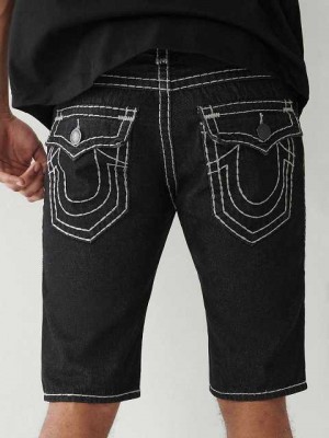 Jeans Skinny True Religion Rocco Stitch Hombre Negras | Colombia-FWPXGJE31