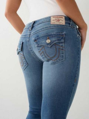 Jeans Skinny True Religion Stella Low Rise Mujer Azules | Colombia-MFCHDIT26