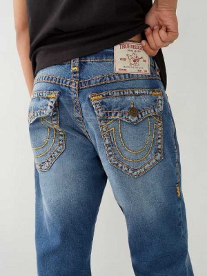 Jeans Straight True Religion Ricky Hombre Azules | Colombia-ERVXPFK04