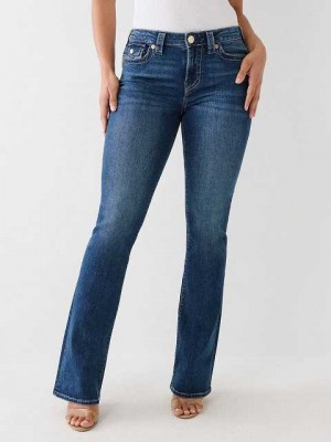 Vaqueros Bootcut True Religion Becca Mujer Azules Oscuro | Colombia-POYTDGR64