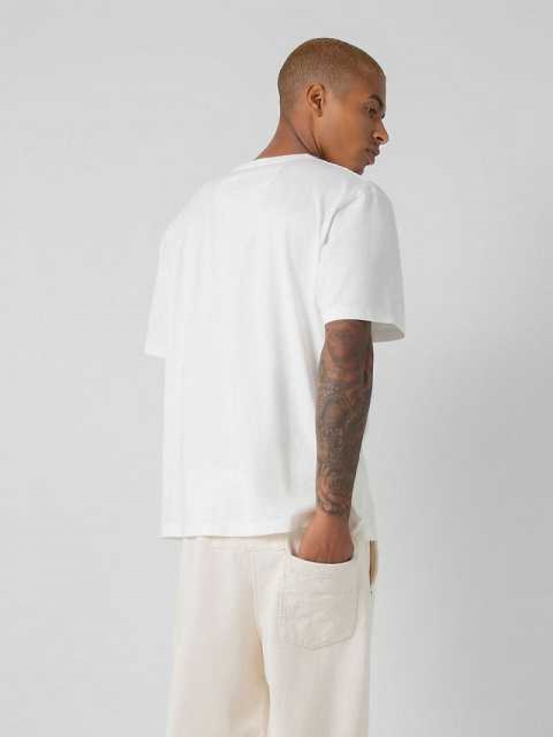 Camiseta True Religion Sebastien Ami X Collaboration Hombre Blancas | Colombia-GMYTOXN78