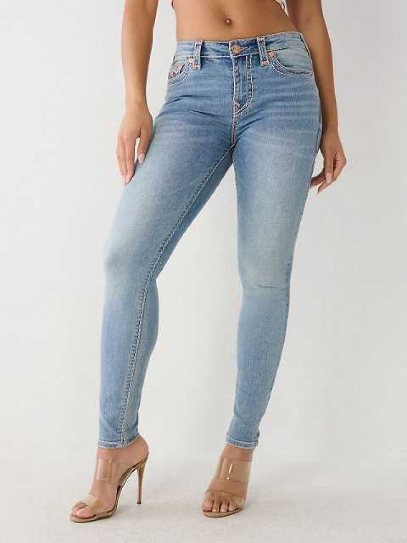 Jeans Skinny True Religion Jennie Mujer Azules | Colombia-SNYUMEW58
