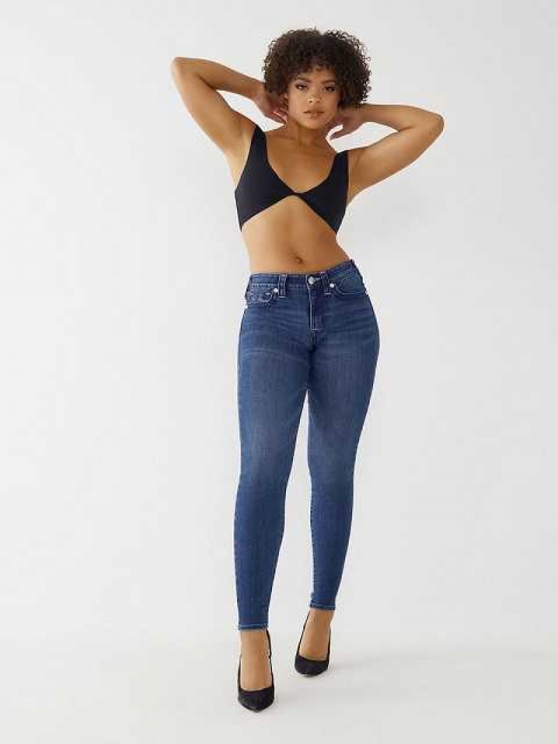 Jeans Skinny True Religion Jennie Mujer Azules | Colombia-BFHGTEW19