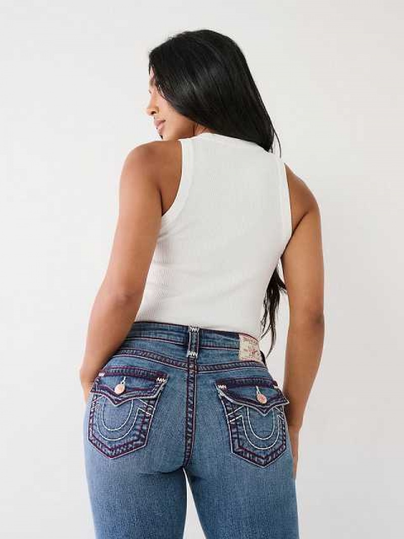 Jeans Skinny True Religion Jennie Mujer Azules | Colombia-KHOXDPJ49