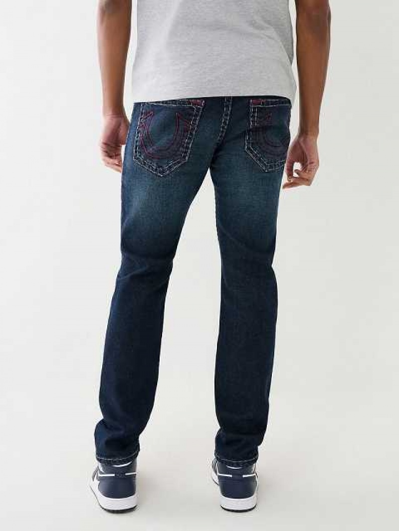 Jeans Skinny True Religion Rocco Super T 32” Hombre Azules Oscuro | Colombia-ZMATLIJ50