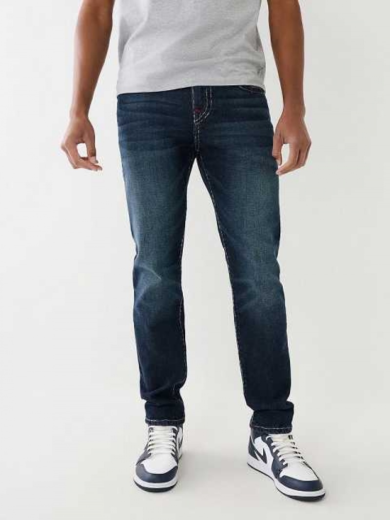 Jeans Skinny True Religion Rocco Super T 32” Hombre Azules Oscuro | Colombia-ZMATLIJ50