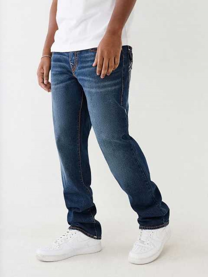 Jeans Straight True Religion Ricky Hombre Azul Marino | Colombia-ILVDHJB68