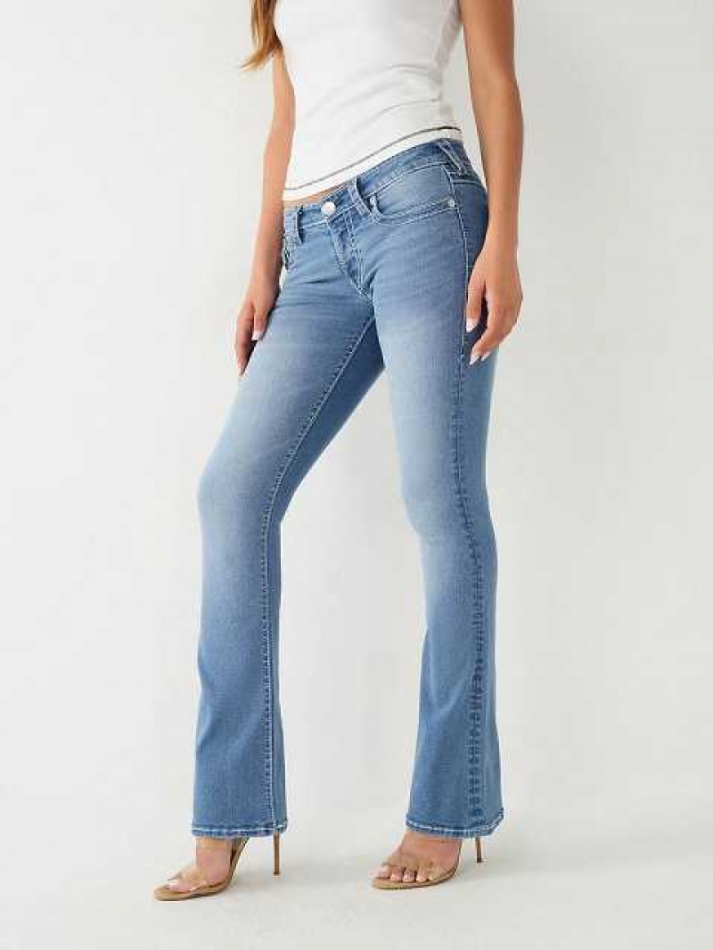Vaqueros Bootcut True Religion Becca Low Rise Big T Mujer Azules | Colombia-KOIRBDS05